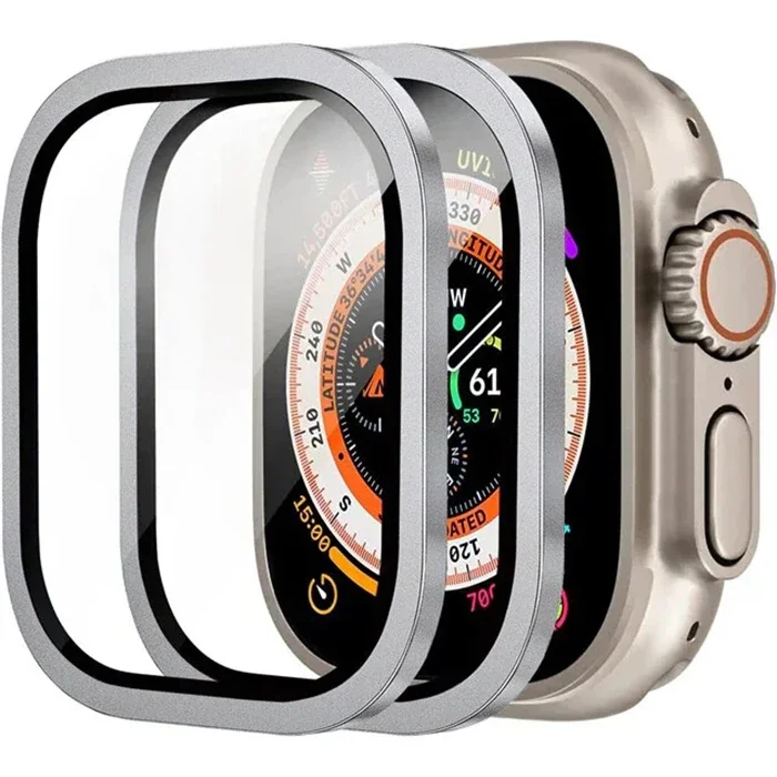 Apple Watch Ultra 49mm Ekran Koruyucu Cam - Darbeye Dayanıklı Temperli