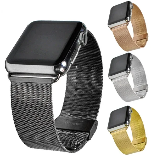 Apple Watch Ultra 49mm & 45mm Milano Metal Kayış Seti - Ultra Dayanıklı ve Şık
