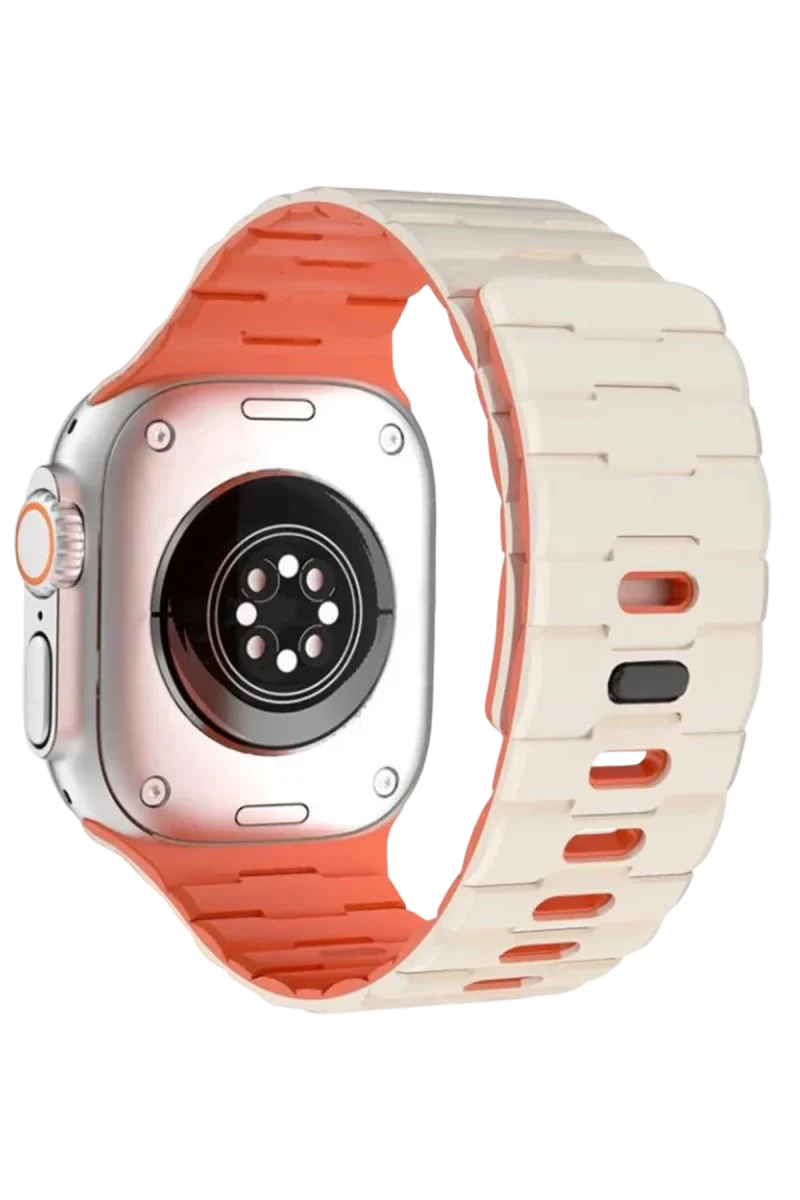 Apple Watch Ultra 49mm Wowen Kordon - Beyaz-Turuncu Fiyatı, Yorumları ve Özellikleri