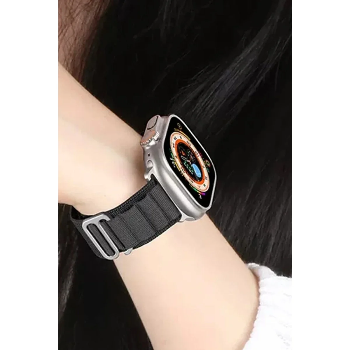Apple Watch Ultra 49mm Mountain Kordon (saat Değildir) - Siyah-turuncu Fiyatı, Yorumları ve Özellikleri