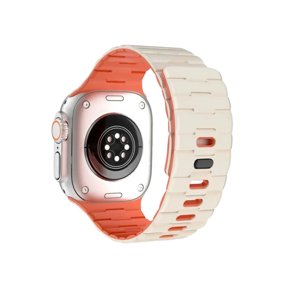 Apple Watch Ultra 49mm Wowen Kordon - Beyaz-Turuncu Fiyatı, Yorumları ve Özellikleri