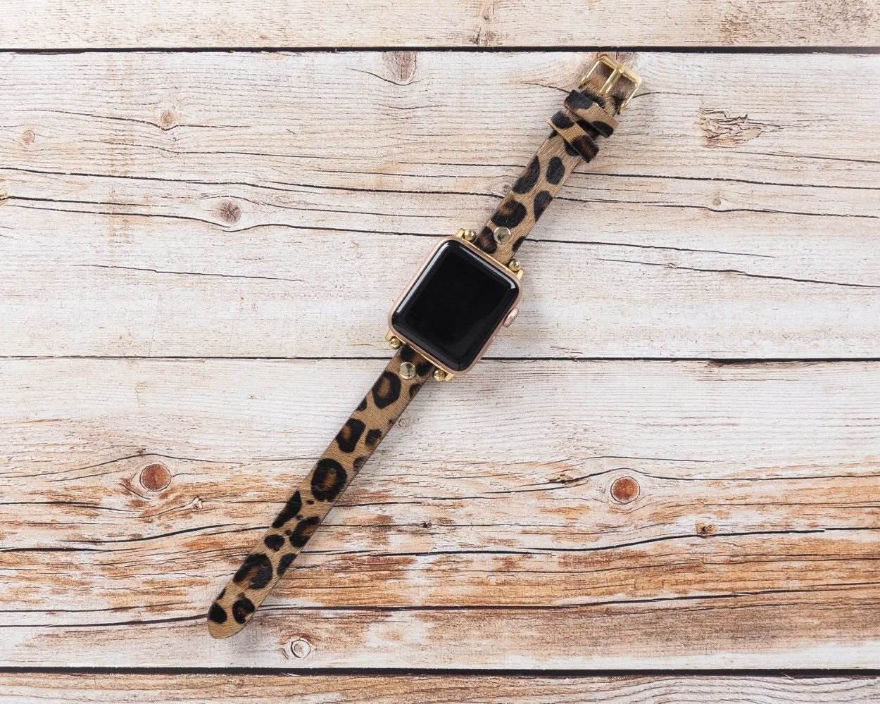 Apple Watch Uyumlu Deri Kordon 38-40-41mm GT LEO1N