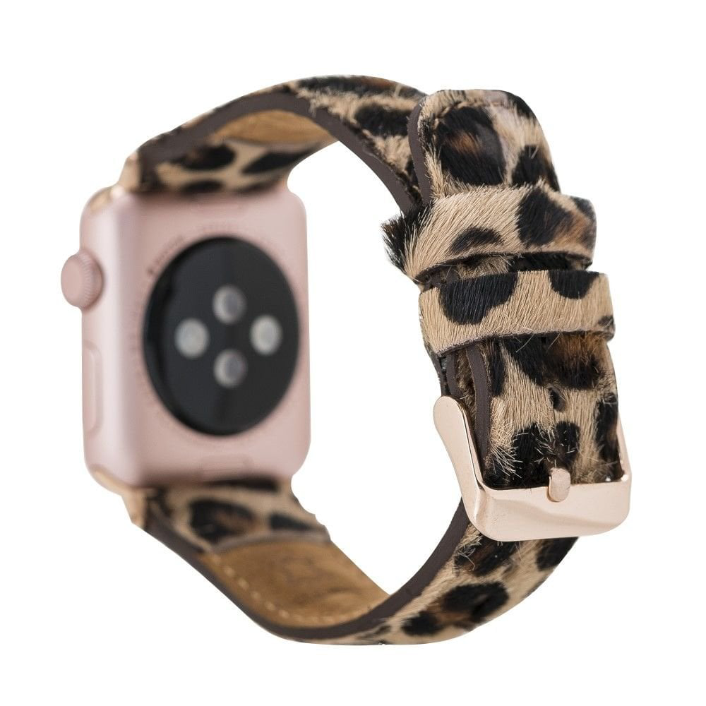 Apple Watch Uyumlu Deri Kordon 42-44-45mm LEO1N Apple Watch Uyumlu Deri Kordon 42-44-45mm LEO1N