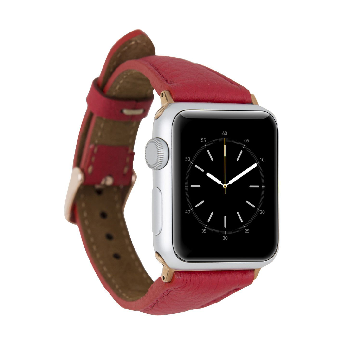 Apple Watch Uyumlu Deri Kordon 42-44-45mm Slim ERC2 Apple Watch Uyumlu Deri Kordon 42-44-45mm Slim ERC2