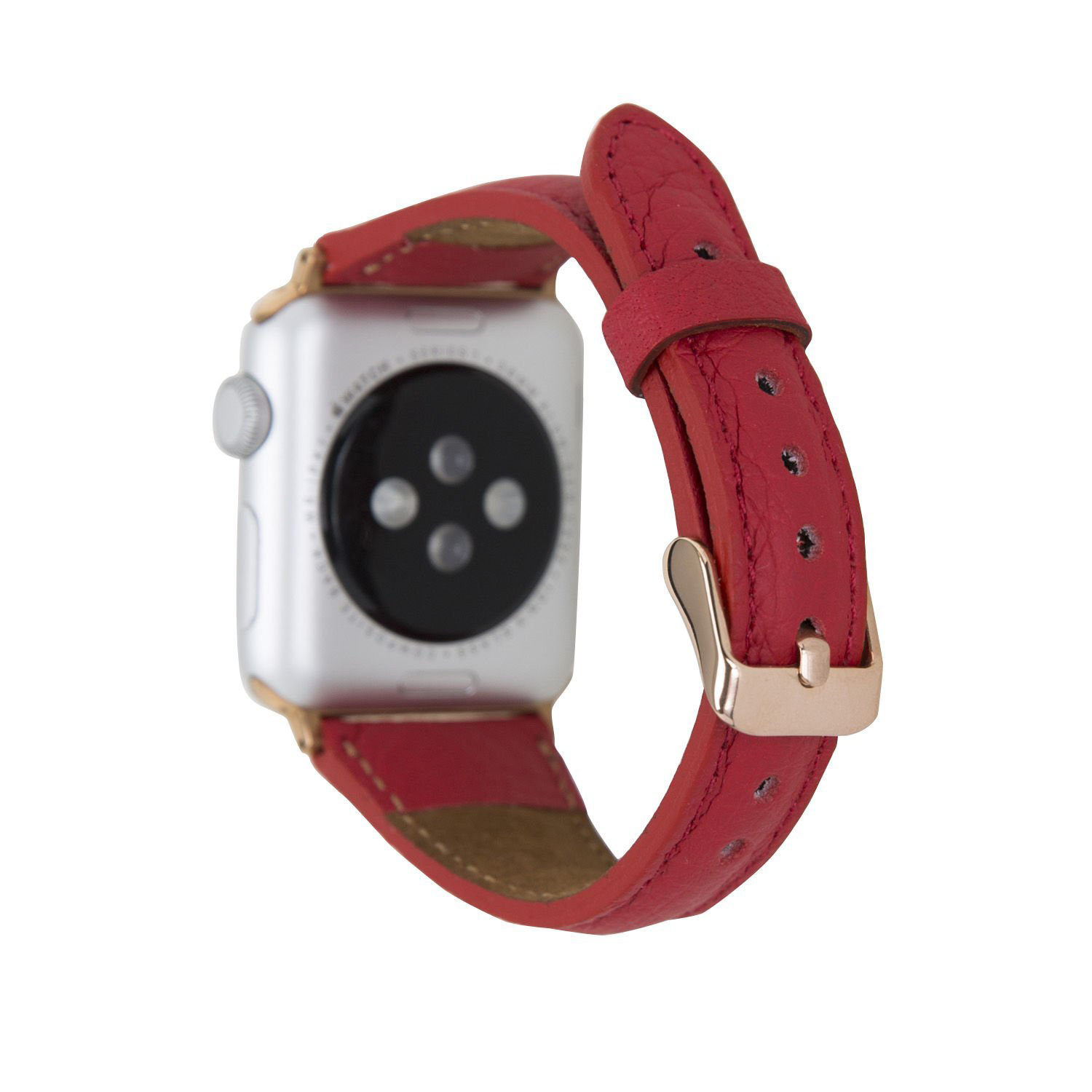 Apple Watch Uyumlu Deri Kordon 42-44-45mm Slim ERC2 Apple Watch Uyumlu Deri Kordon 42-44-45mm Slim ERC2
