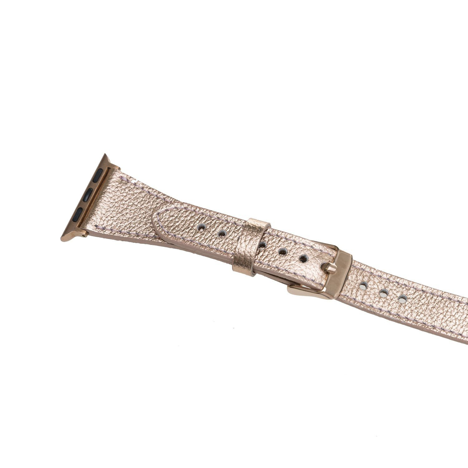 Apple Watch Uyumlu Deri Kordon 38-40-41mm DT RG2 Apple Watch Uyumlu Deri Kordon 38-40-41mm DT RG2