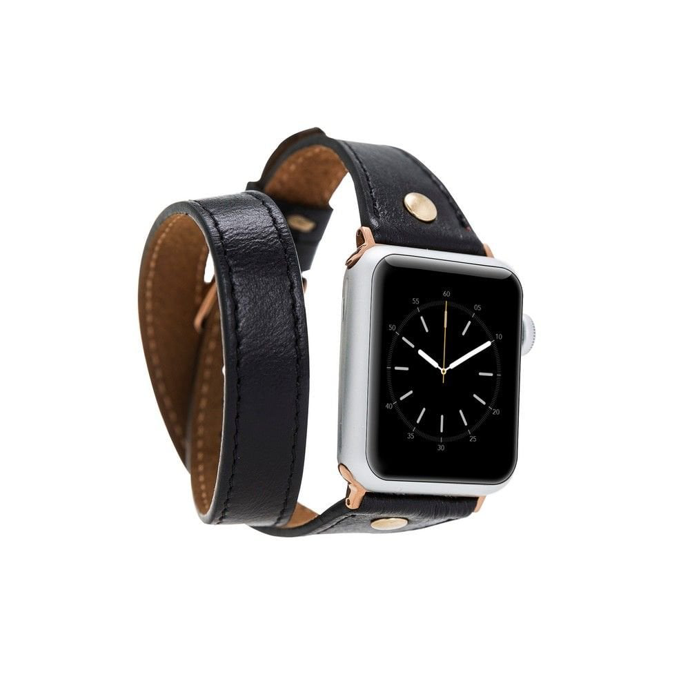 Apple Watch Uyumlu Deri Kordon 42-44-45mm Slim DTGT RST1 Apple Watch Uyumlu Deri Kordon 42-44-45mm Slim DTGT RST1