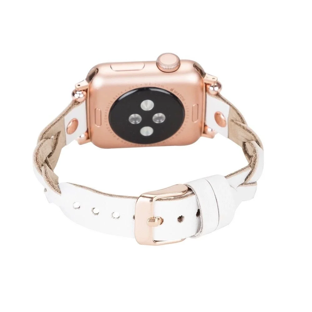 Apple Watch Uyumlu Deri Kordon Wanda 38-40-41mm RT F3
