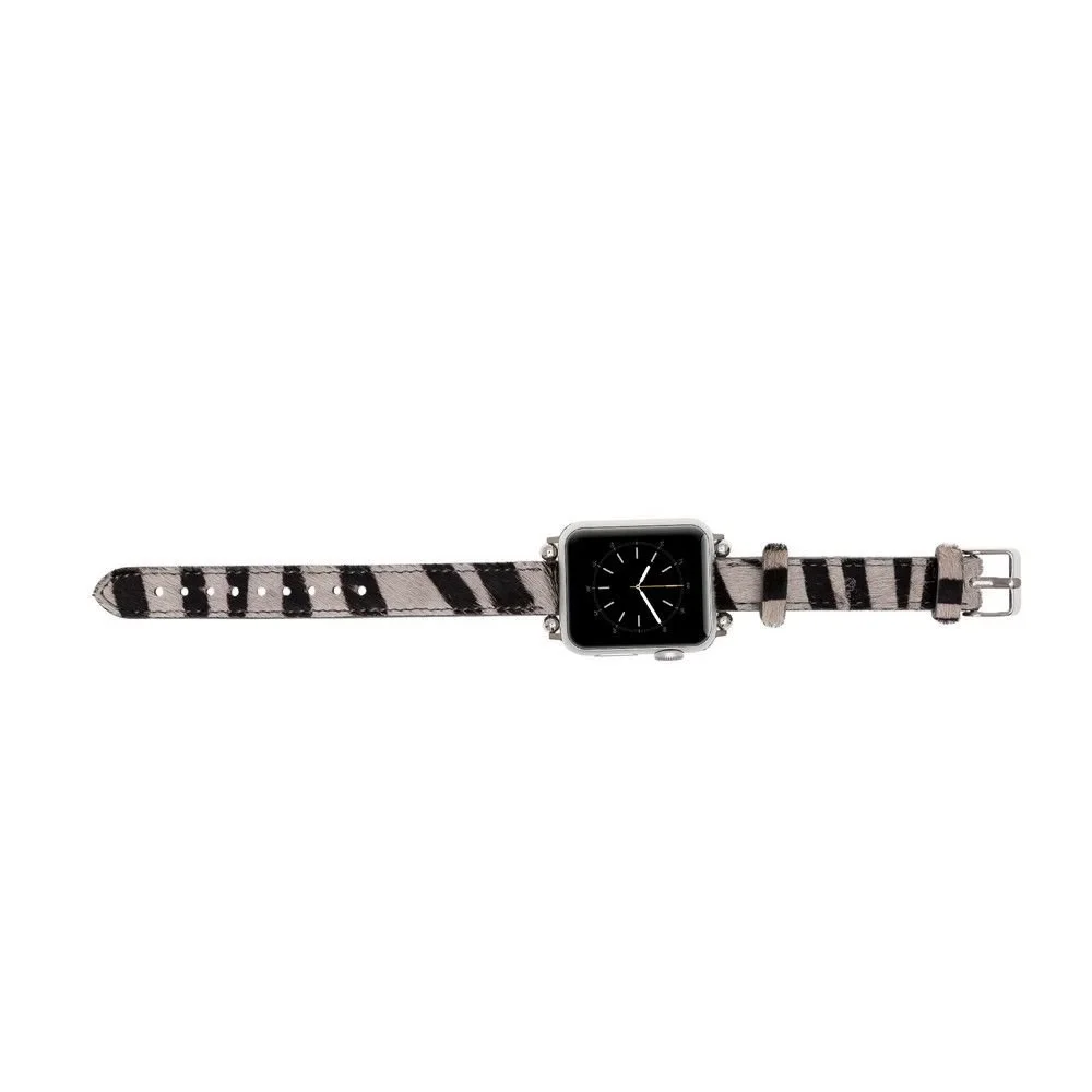 Apple Watch Uyumlu Deri Kordon 38-40-41mm Ferro ZE01N