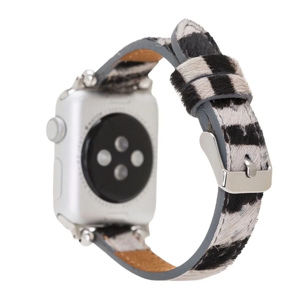 Apple Watch Uyumlu Deri Kordon 38-40-41mm Ferro ZE01N