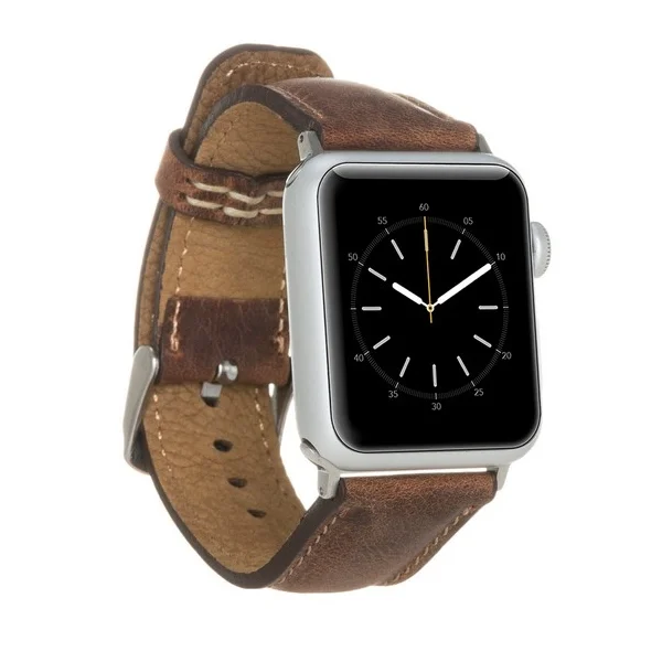 Apple Watch Uyumlu Deri Kordon 42-44-45mm G2 Kahverengi Fiyatı, Yorumları ve Özellikleri