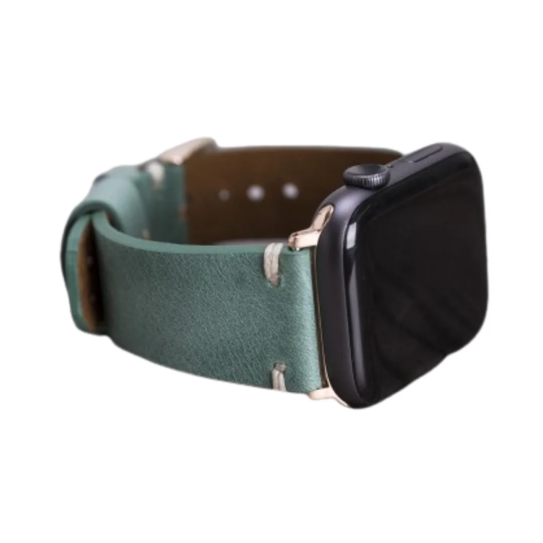 Apple Watch Uyumlu Deri Kordon 42-44-45mm Orfe CZ12