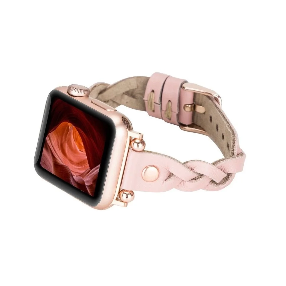 Apple Watch Uyumlu Deri Kordon Wanda 38-40-41mm RT NU2