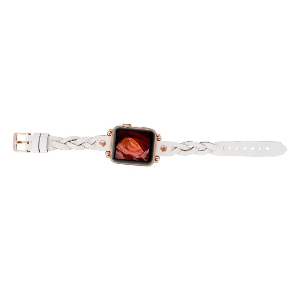 Apple Watch Uyumlu Deri Kordon Wanda 38-40-41mm RT F3