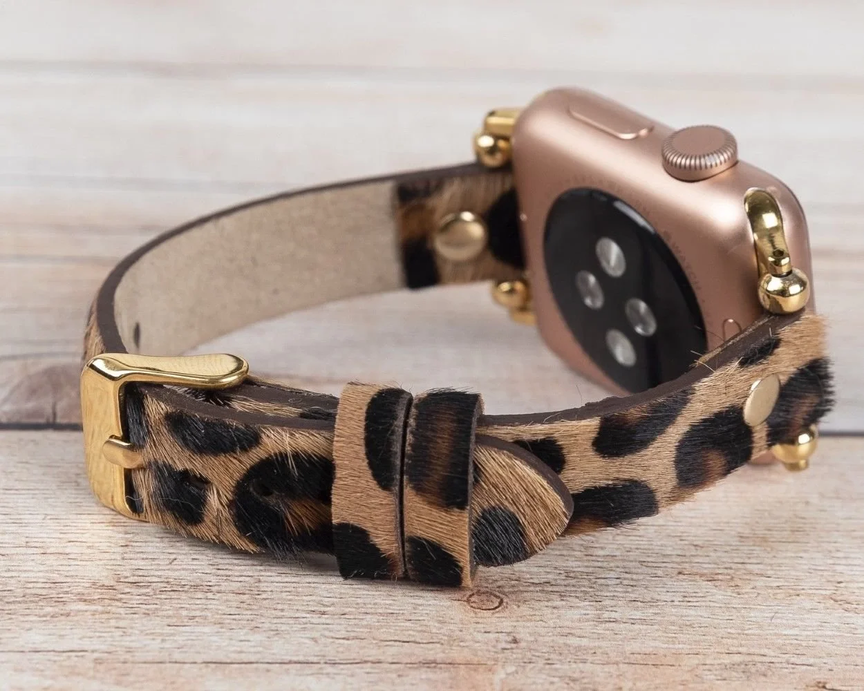Apple Watch Uyumlu Deri Kordon 38-40-41mm GT LEO1N