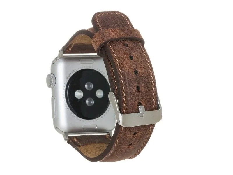 Apple Watch Uyumlu Deri Kordon 42-44-45mm G2 Kahverengi Fiyatı, Yorumları ve Özellikleri