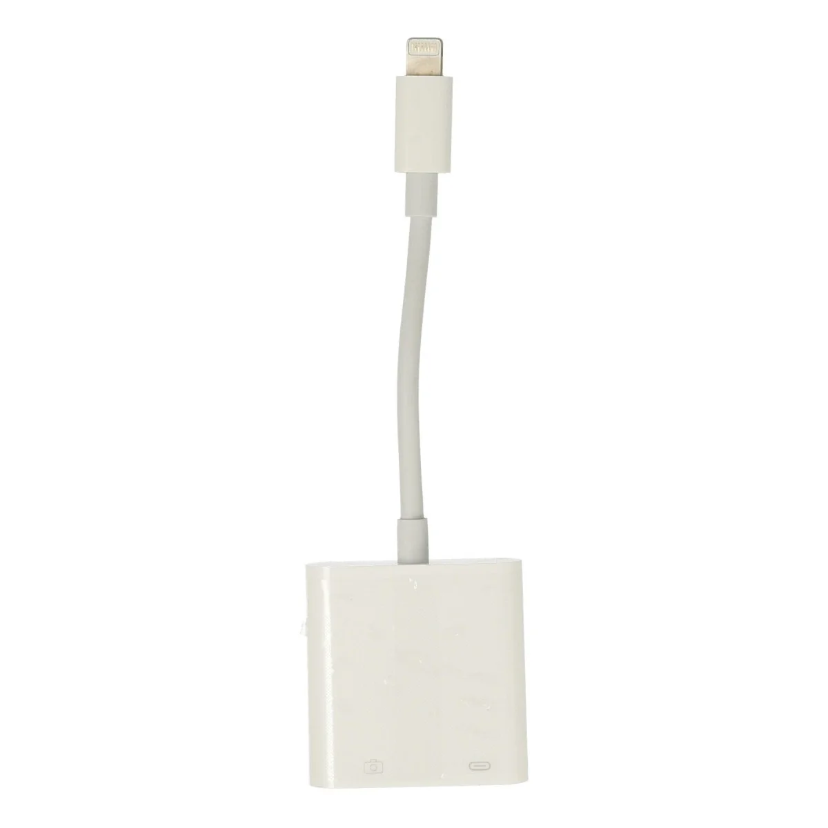 Apr22 Iphone Otg 2in1 - Beyaz
