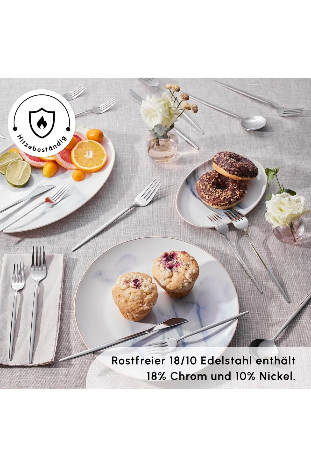 Apricot Faro 24 Parça 6 Kişilik Çatal Kaşık Bıçak Kutulu