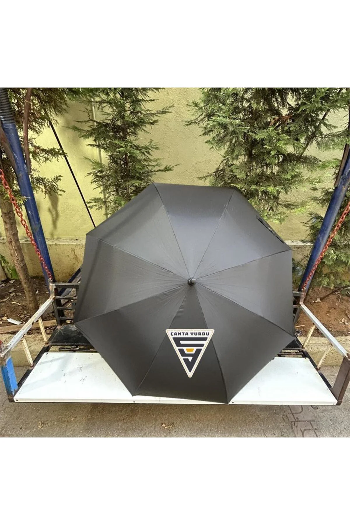 April 251G Fiber Protokol Vale Şemsiye 130 Cm Siyah