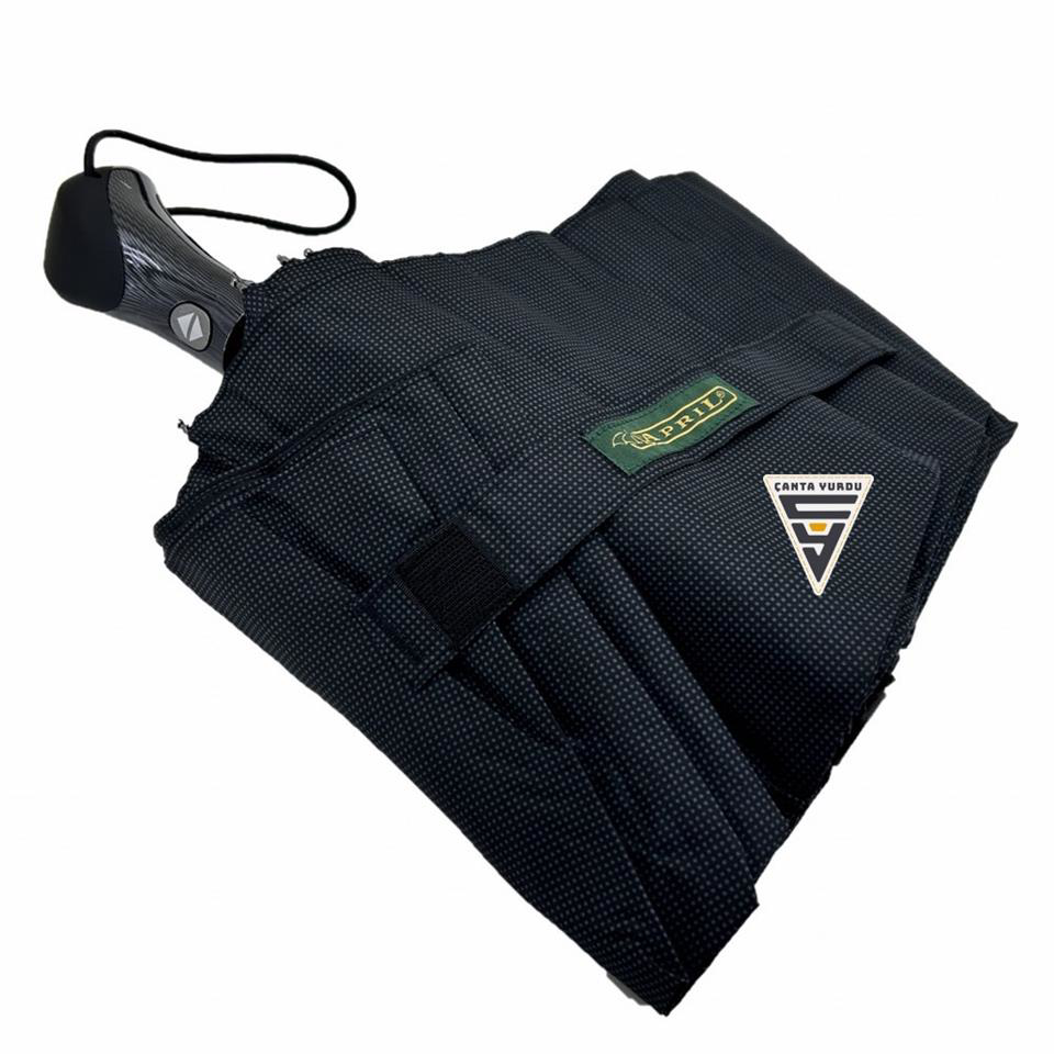 April April A-227G Tam Otomatik 10 Telli G4 Şemsiye Noktalı Siyah