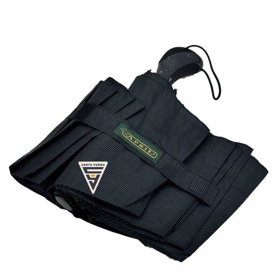 April April A-227G Tam Otomatik 10 Telli G4 Şemsiye Noktalı Siyah