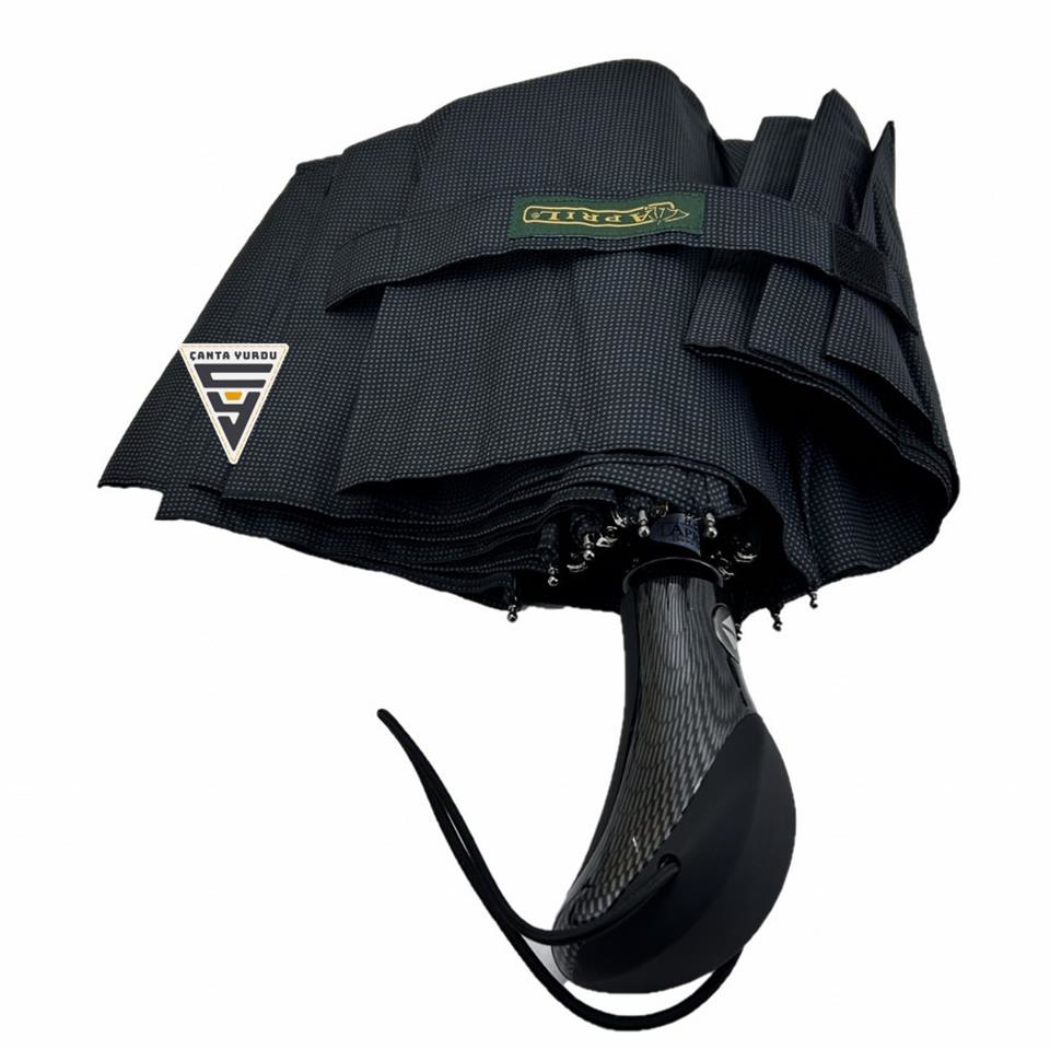 April April A-227G Tam Otomatik 10 Telli G4 Şemsiye Noktalı Siyah