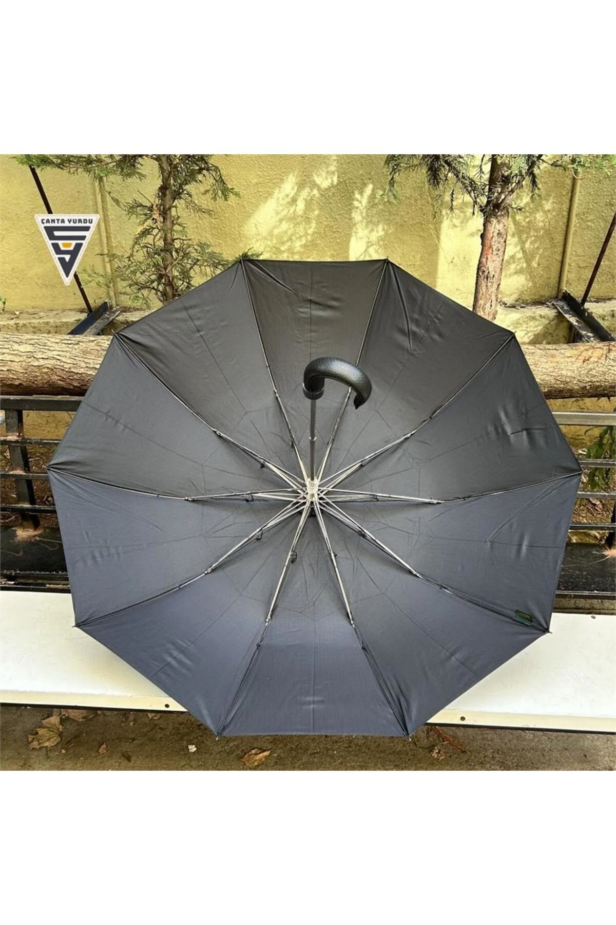April A-228G Elite G4 Otomatik 10 Telli Şemsiye Noktalı Siyah