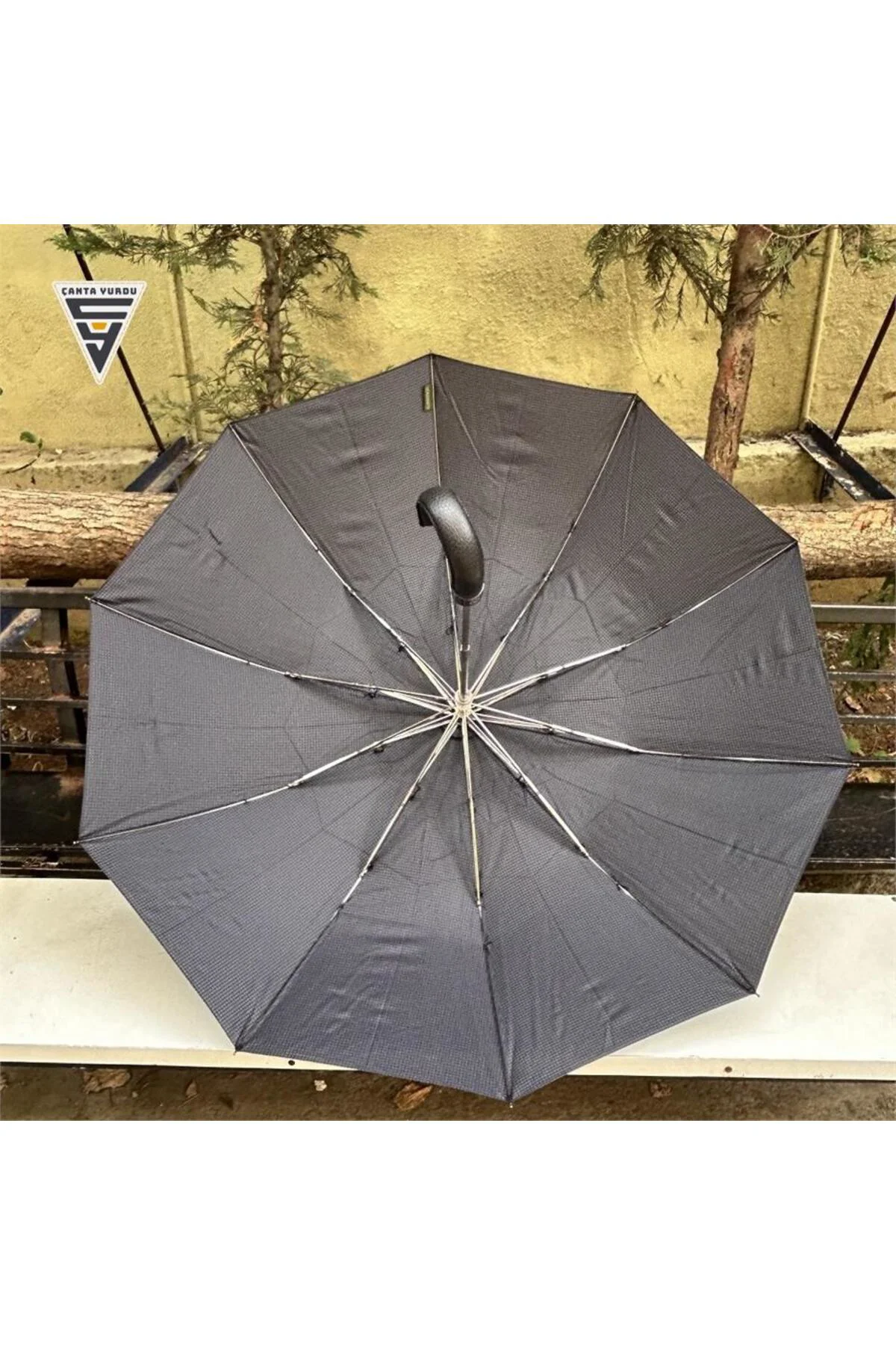 April A-228G Elite G5 Otomatik 10 Telli Şemsiye Kare Siyah
