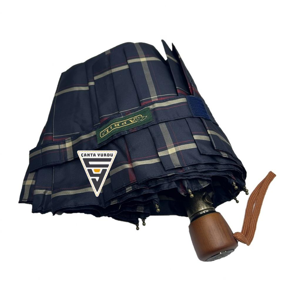 April A238L Otomatik Special Ekose B9 Şemsiye