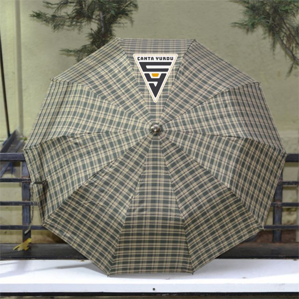 Çanta Yurdu April A238l Otomatik Special Ekose B2 Şemsiye