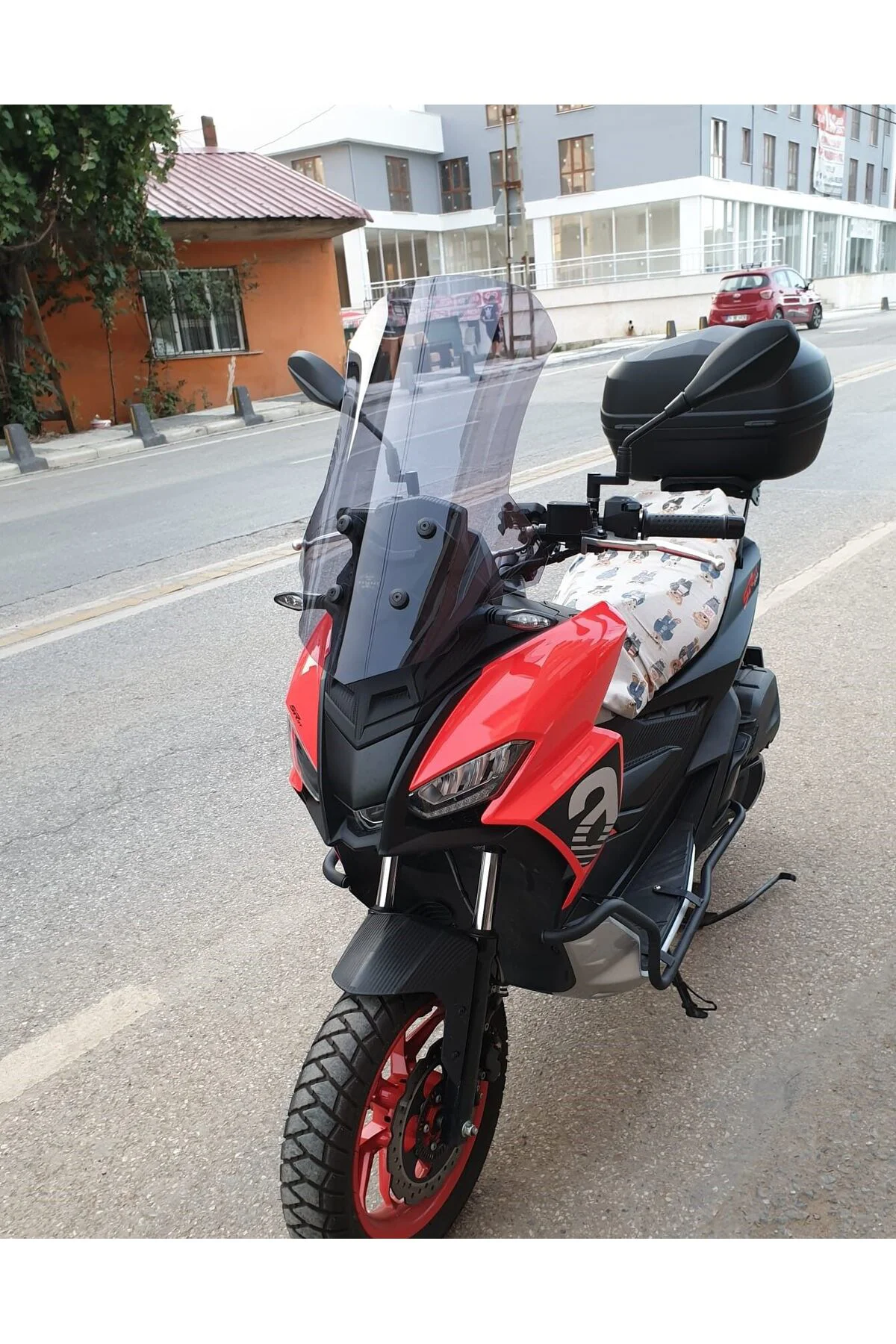 Aprilia SR GT 125 Ön Cam 2021-2026 Model 58cm Füme Renkli 4mm