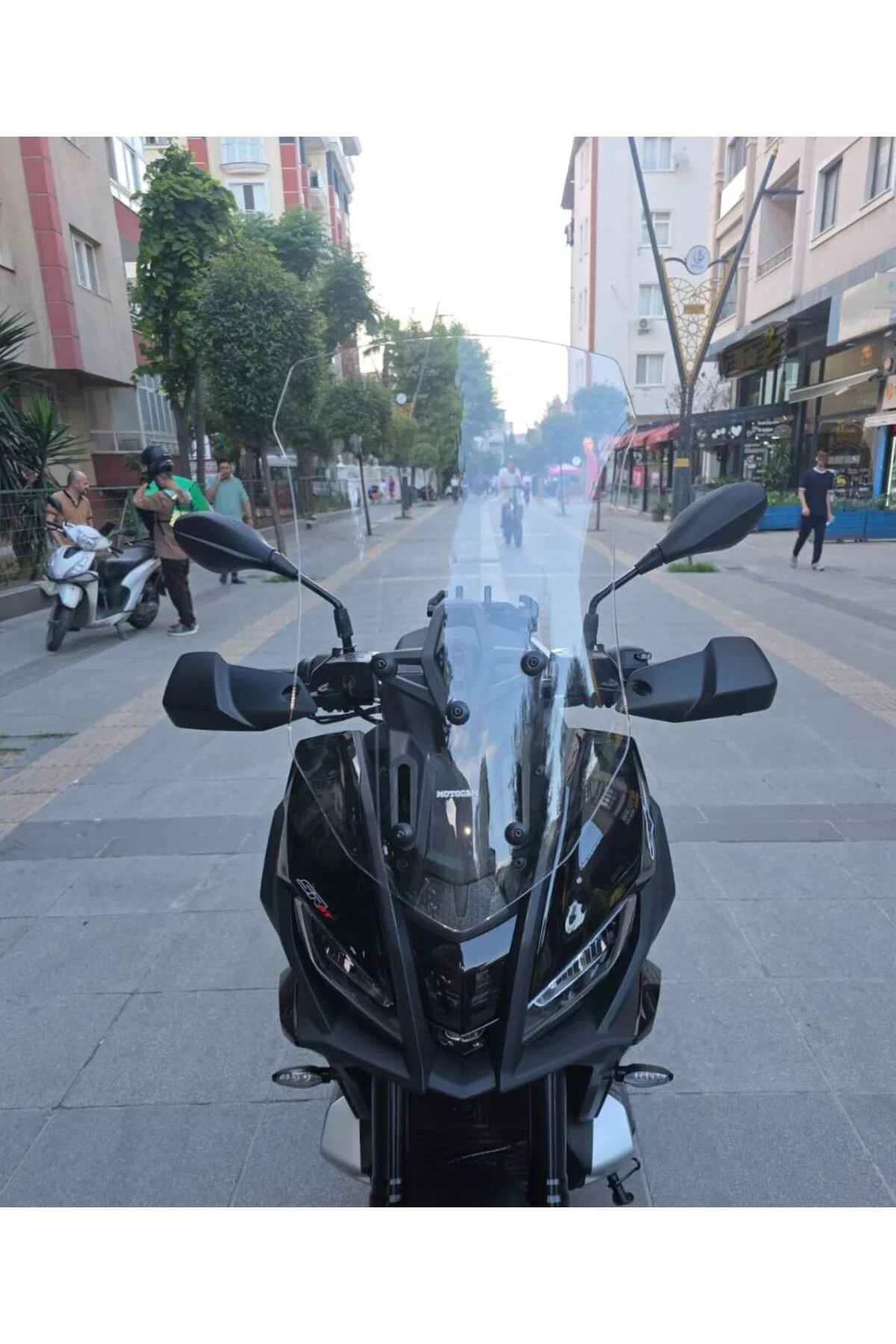 Aprilia SR GT 400 Ön Cam 2025-2026 Model 63cm Şeffaf Renkli 4mm