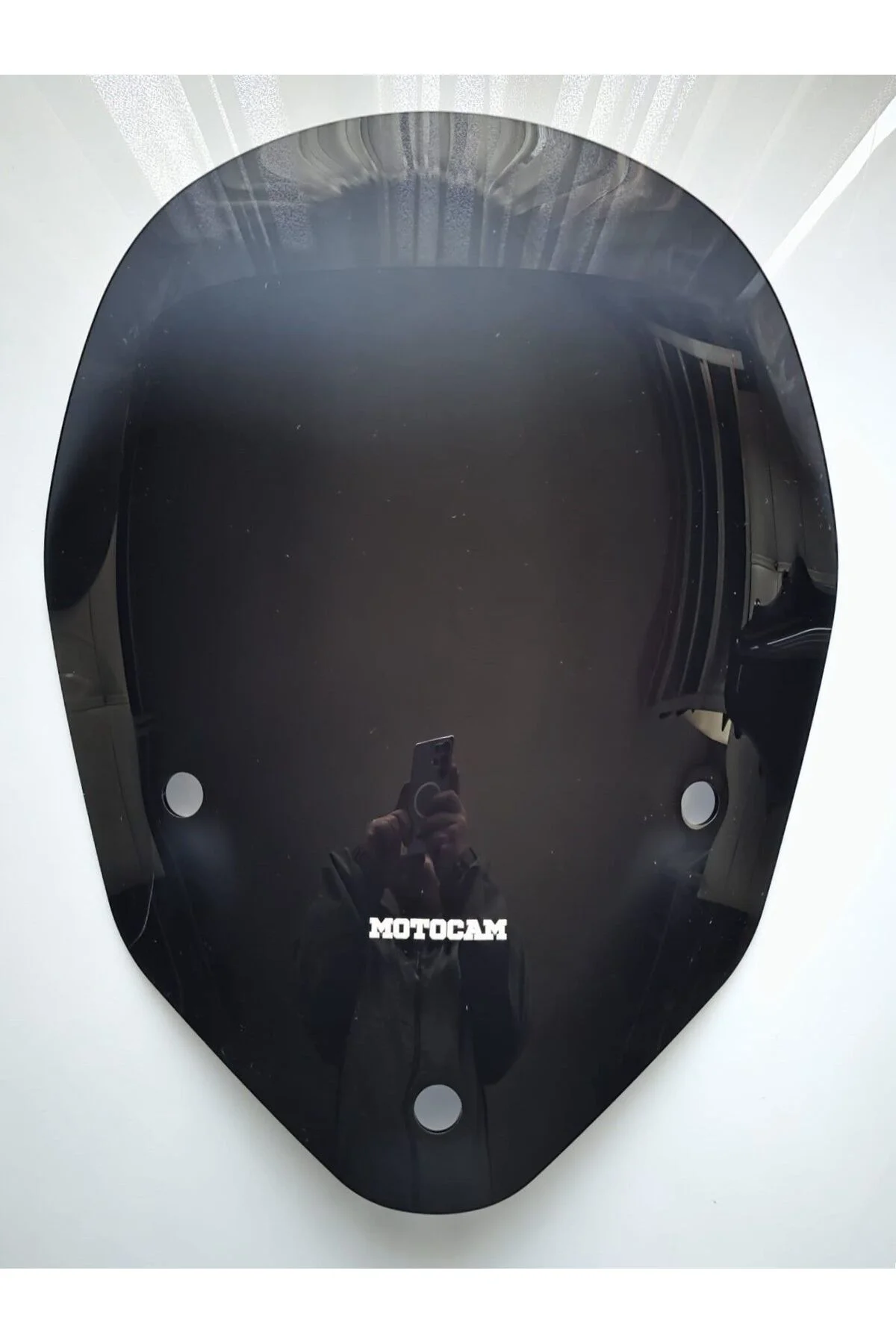 Aprilia SR Max 125 Ön Cam 2007-2015 Model 58cm Siyah Renkli 4mm
