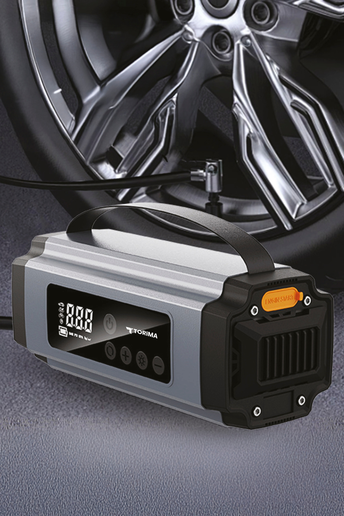 APS-01 Dijital Ekranlı Akü Takviye – Hava Kompresörü & Powerbank