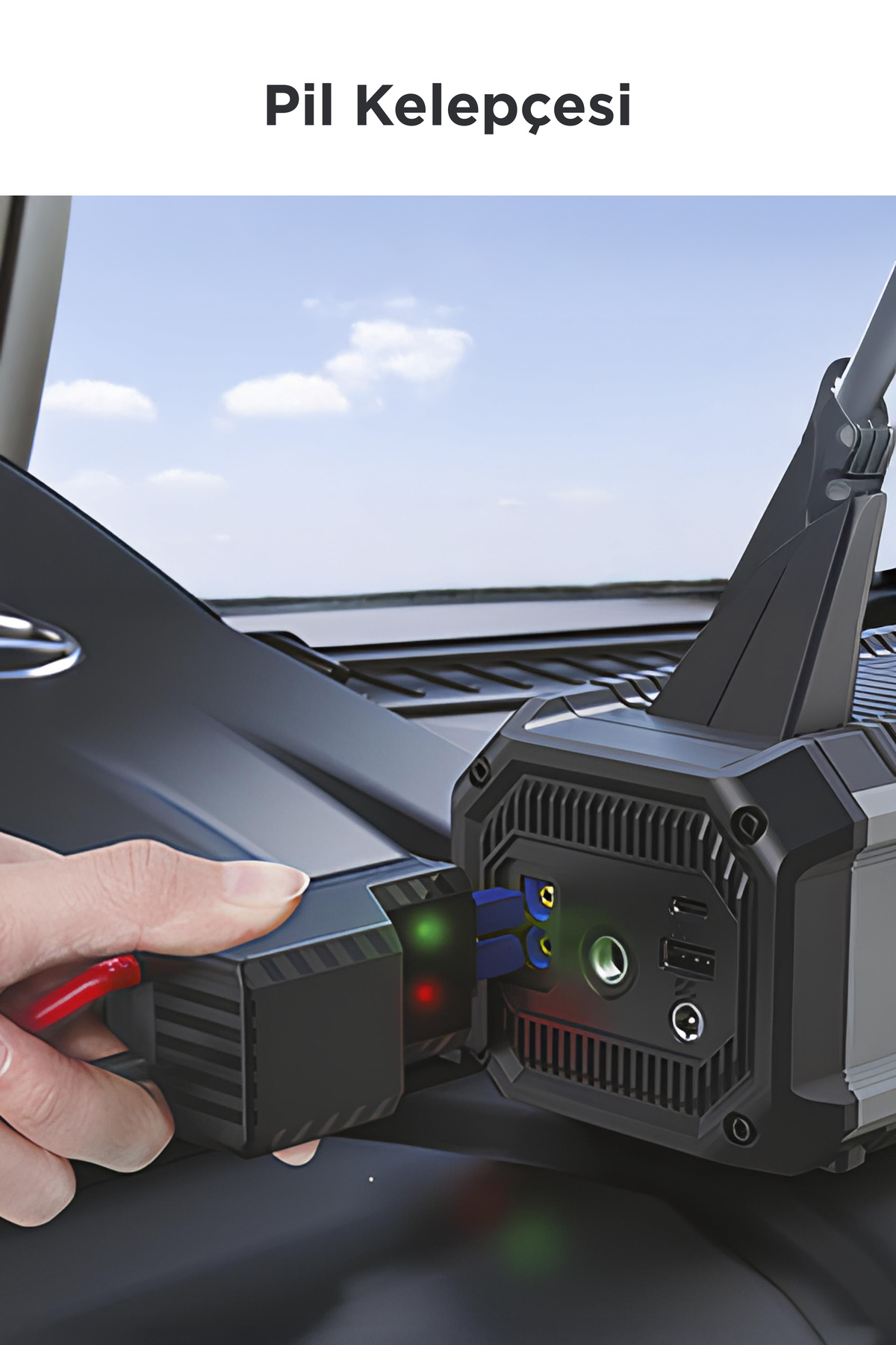 APS-01 Dijital Ekranlı Akü Takviye – Hava Kompresörü & Powerbank