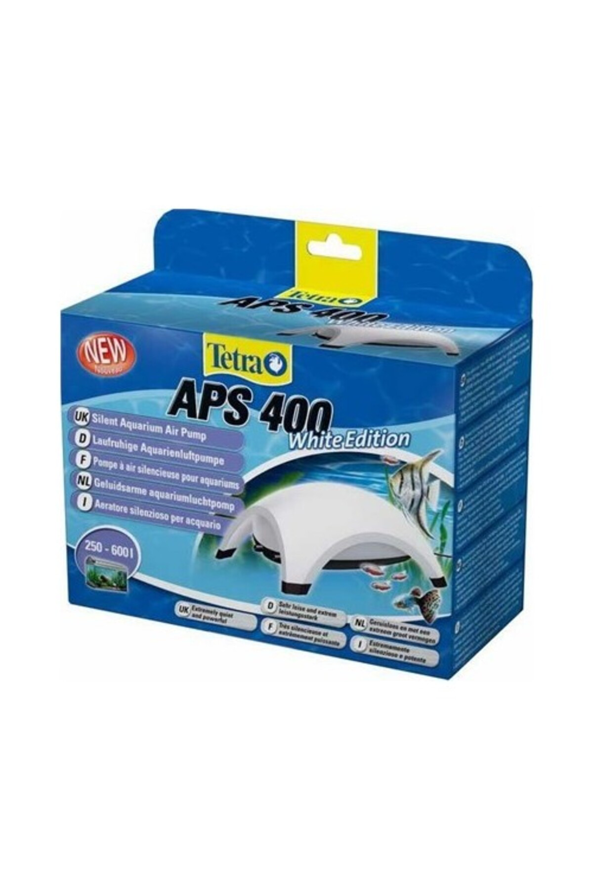 APS 400 Beyaz Çift Çıkışlı Hava Motoru 4.5W 3 YIL GARANTİ