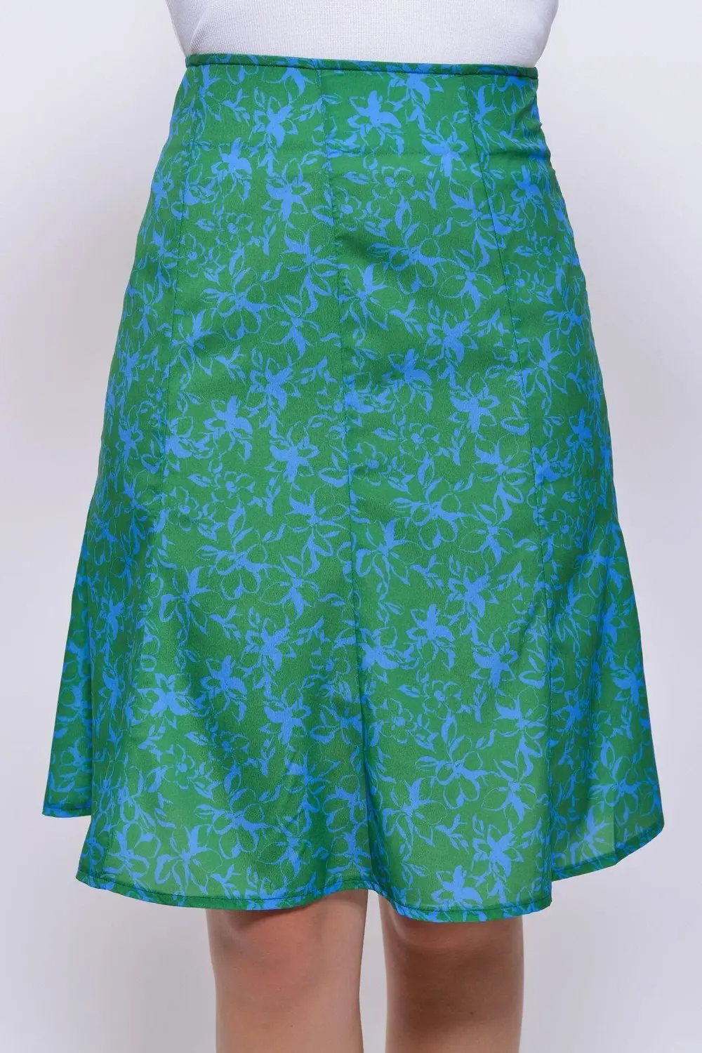 Apsen Kadın Kırmızı Mevsimlik Parçalı Kloş Midi Etek 2186-63