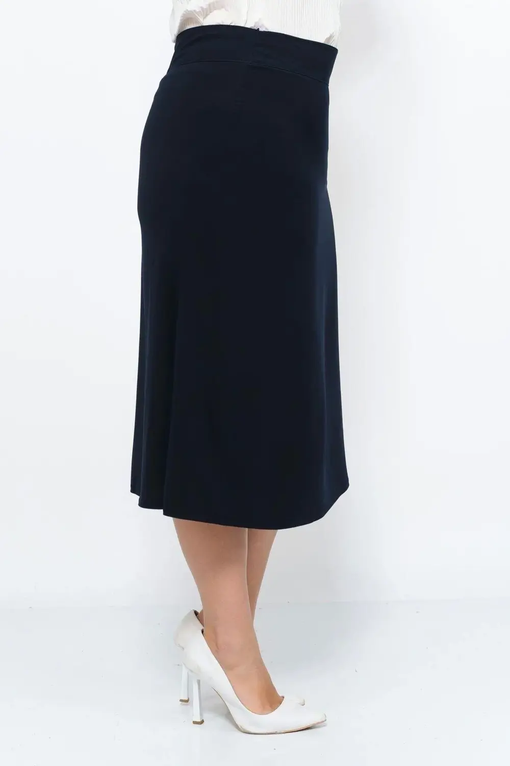 Apsen Kadın Lacivert Yeni Sezon Kloş Etek 2185-77