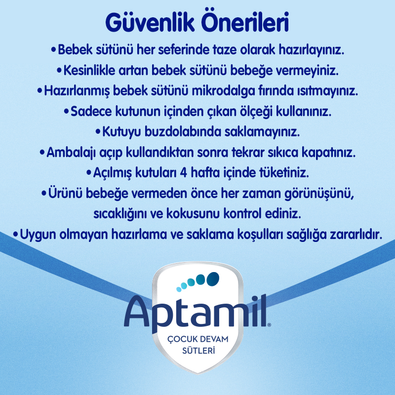 Aptamil Bebek Sütü Maması No1 0-6 Ay 350 Gr
