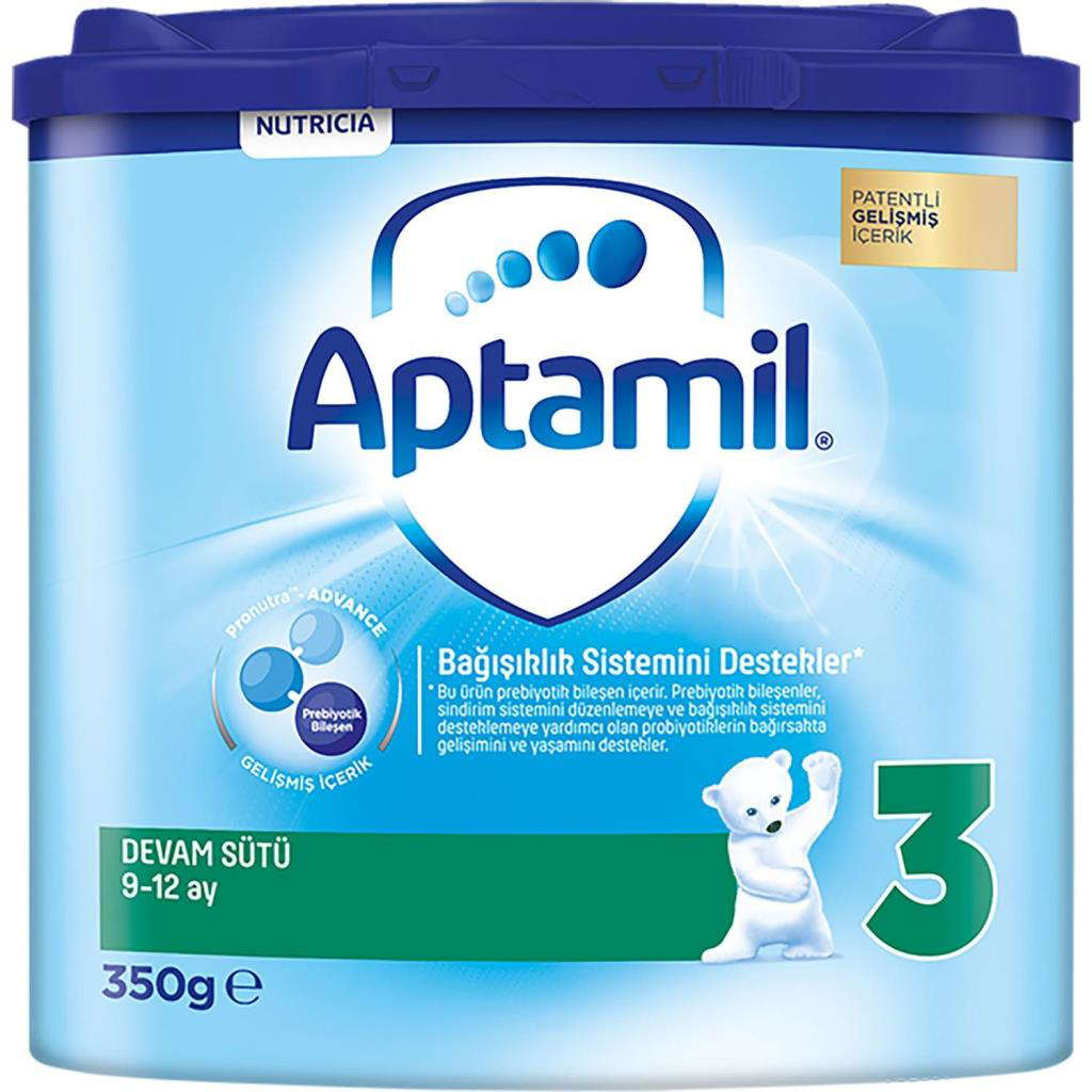 Aptamil Devam Sütü Maması No3 9-12 Ay 350 Gr Aptamil Devam Sütü Maması No3 9-12 Ay 350 Gr