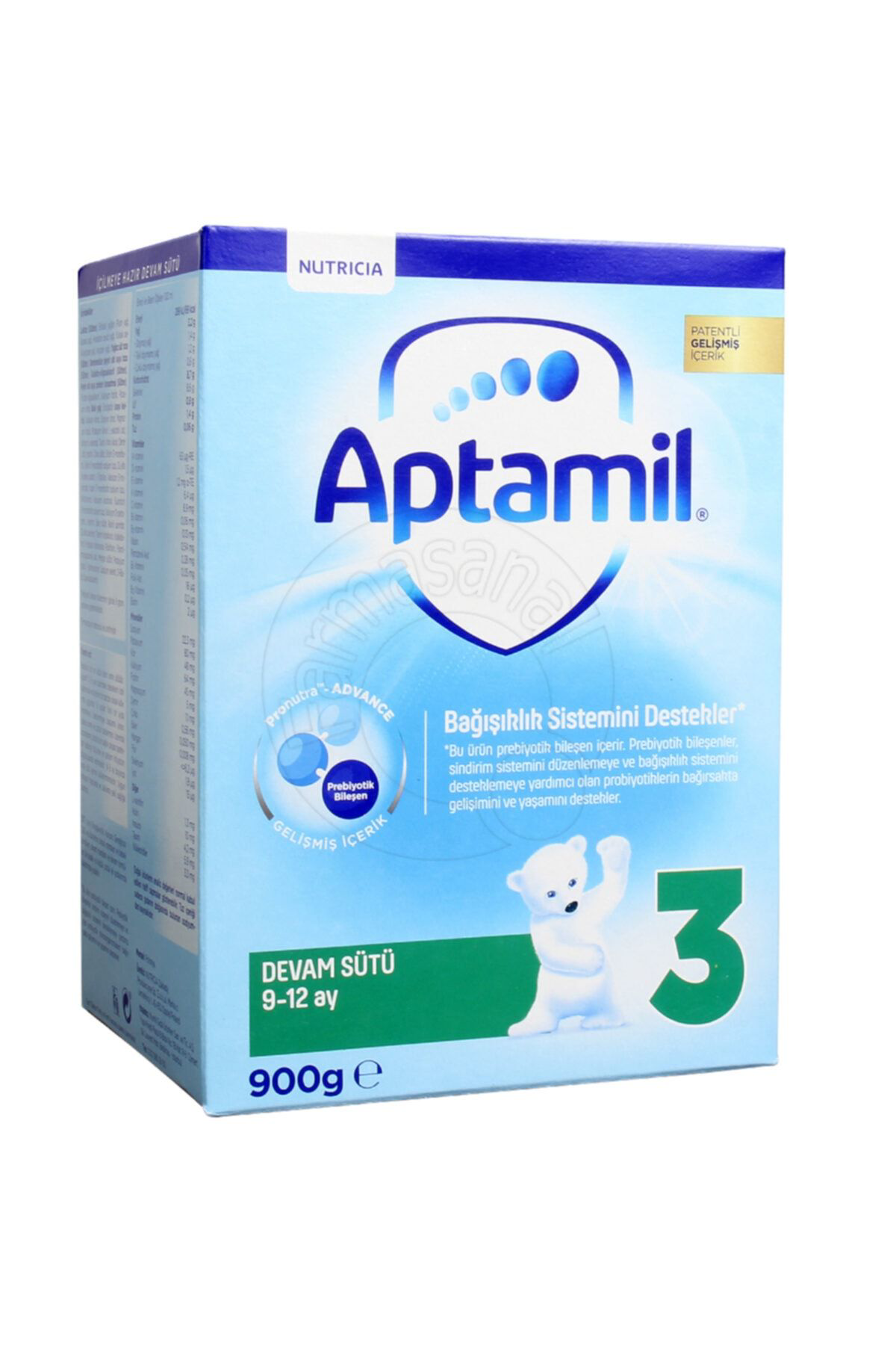 Aptamil  Milupa 3 Devam Sütü 9-12 Ay 900 Gr
