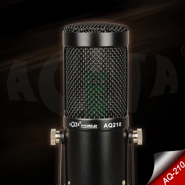 AQ210 Condenser Stüdyo Profesyonel Kayıt ve Yayın Mikrofonu Studio-1852
