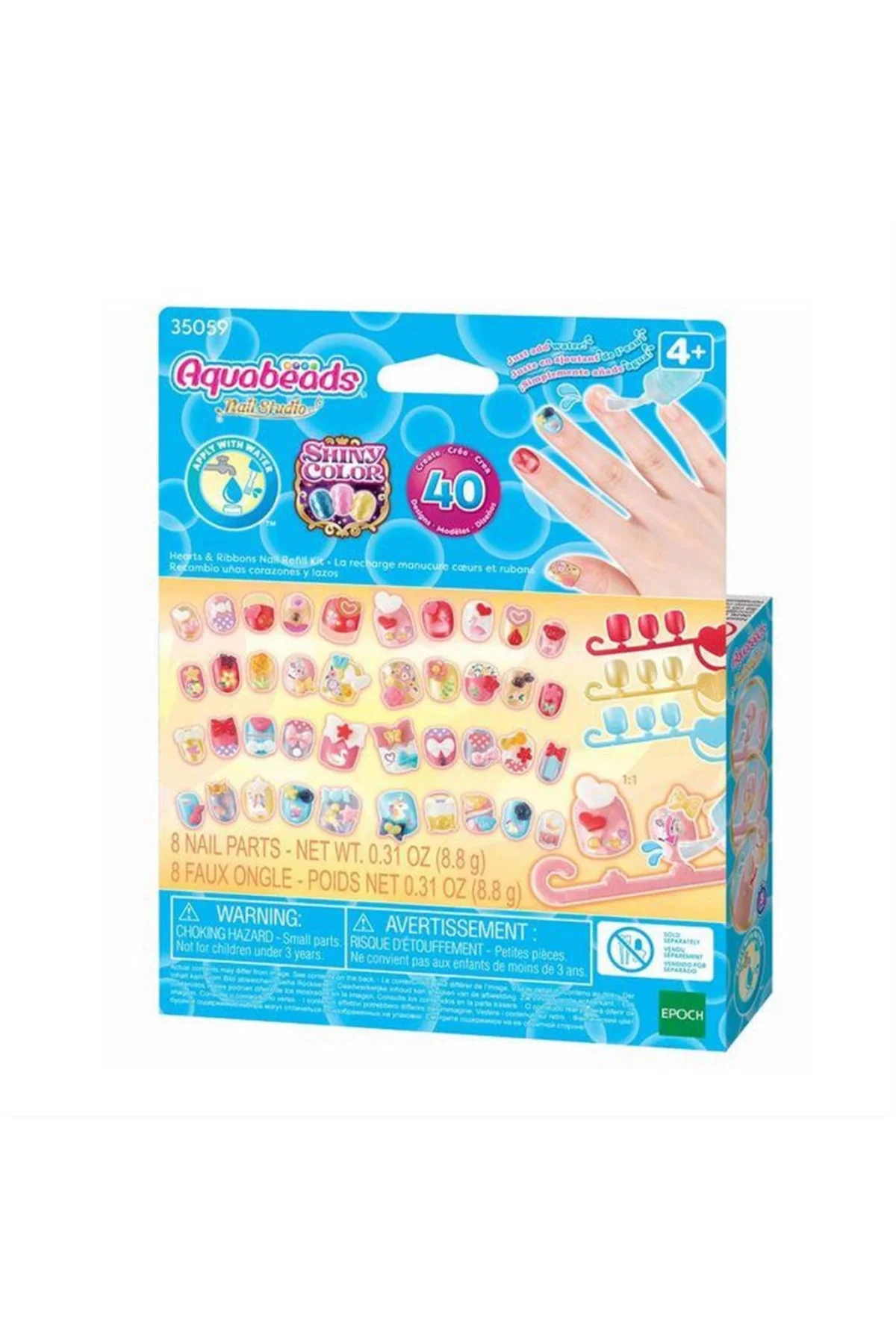 Aqua Beads Kalp ve Kurdele Yedek Kit