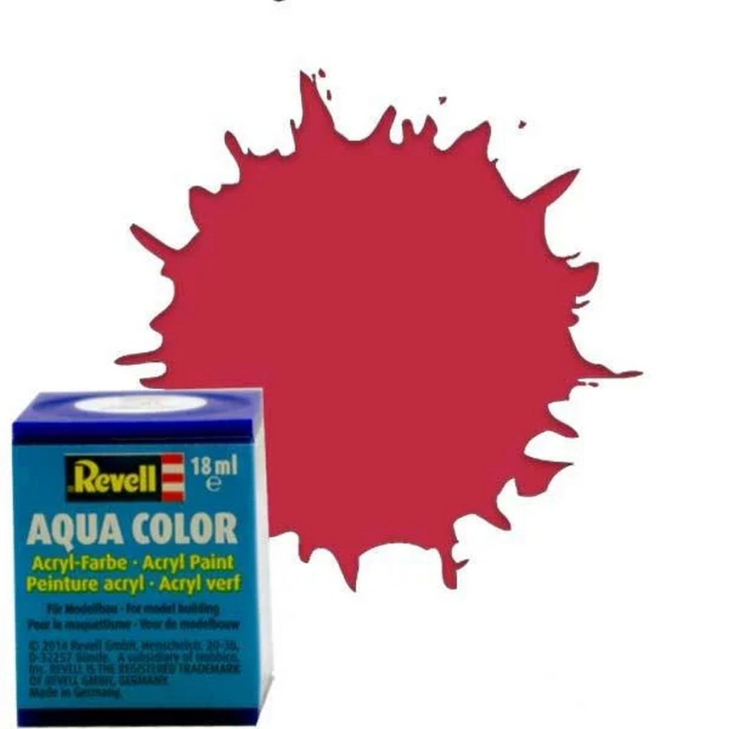 Aqua Color Carmine Red - Mat Boya- 18 ml Aqua Color Carmine Red - Mat Boya- 18 ml