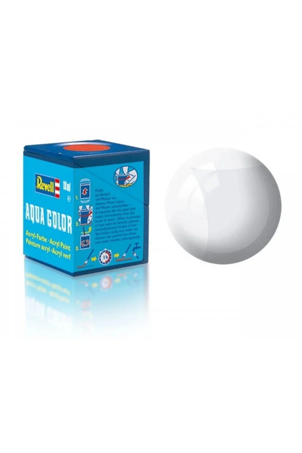 Aqua Color Clear - Gloss Boya- 18 ml