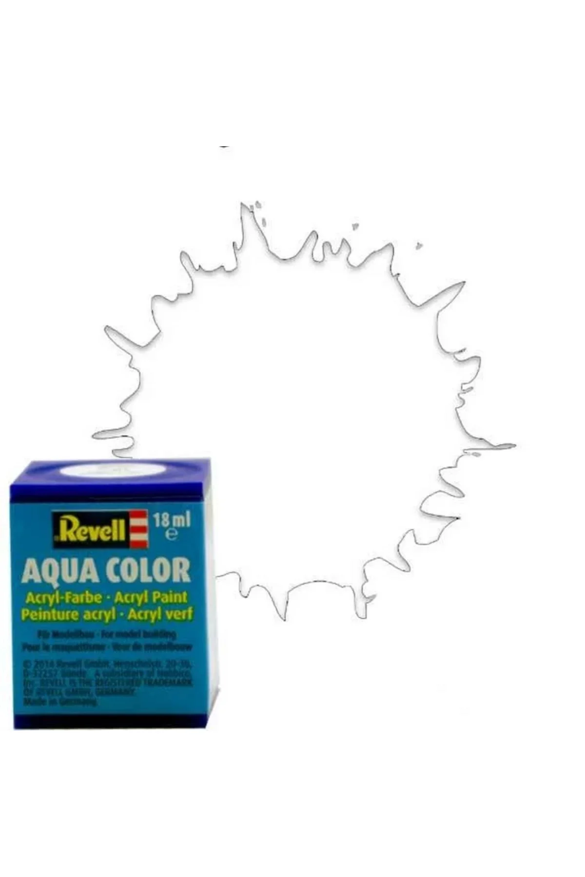 Aqua Color Clear - Mat Boya- 18 ml
