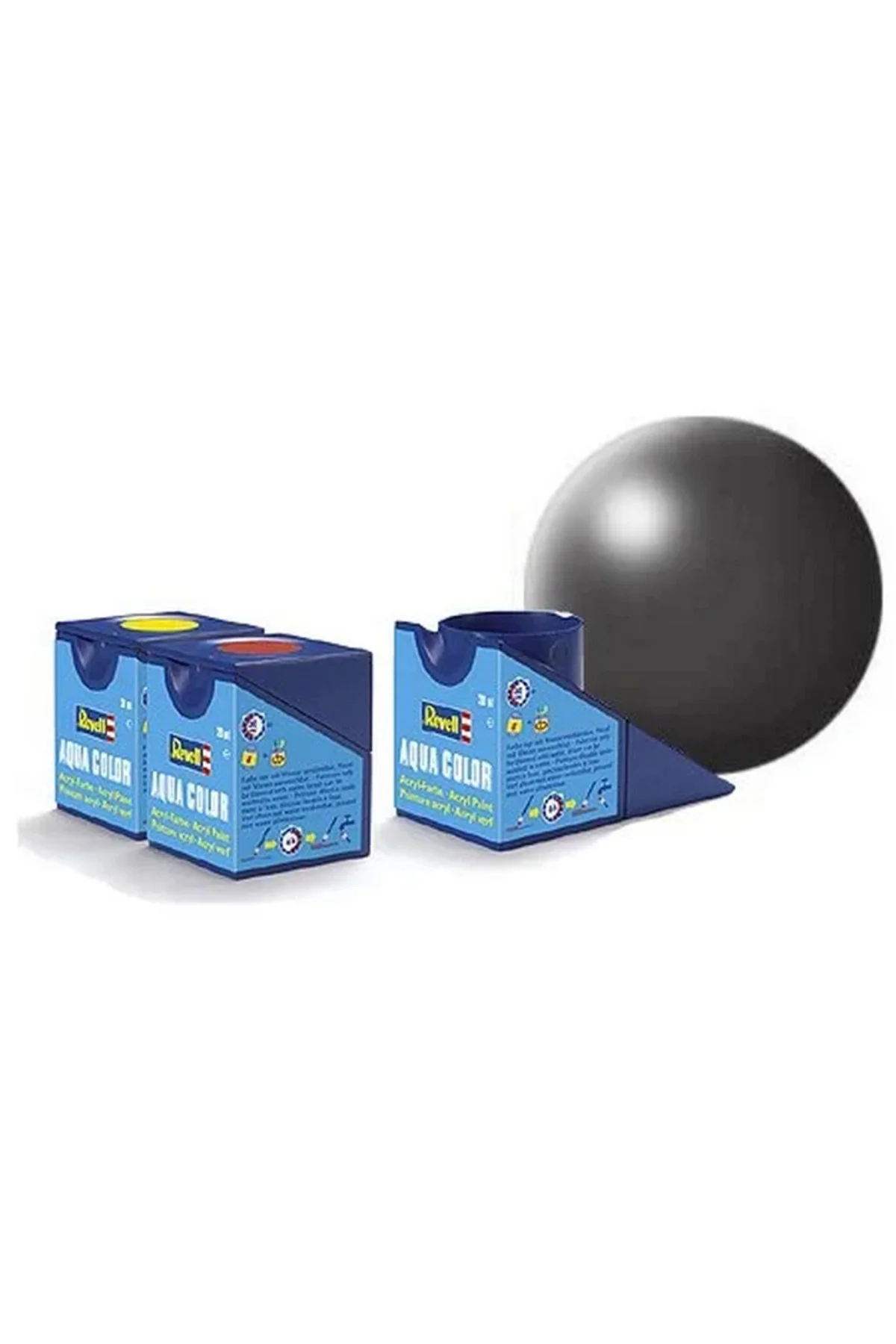 Aqua Color Dark Grey - Silk Boya- 18 ml