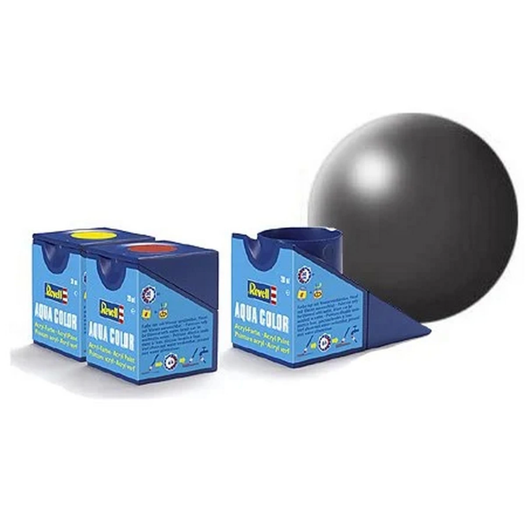 Aqua Color Dark Grey - Silk Boya- 18 ml Aqua Color Dark Grey - Silk Boya- 18 ml