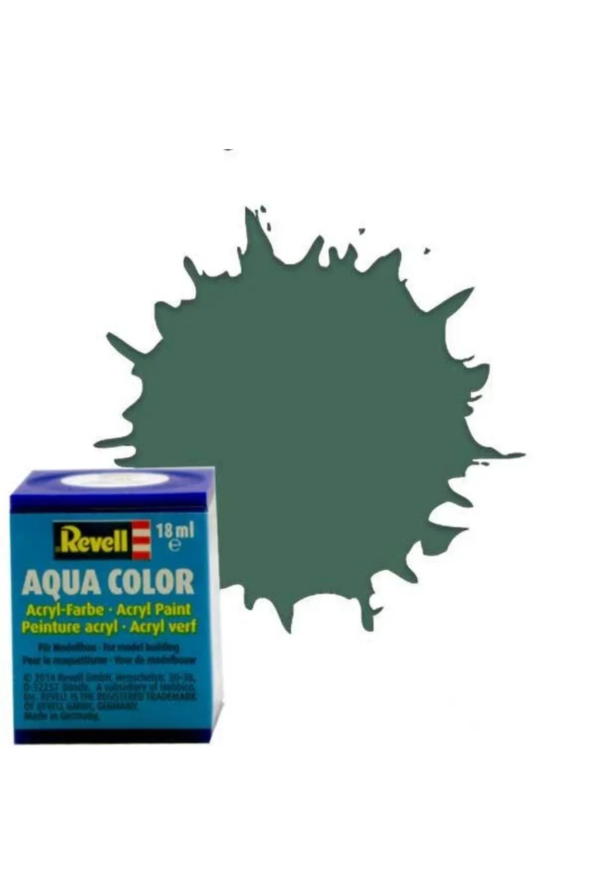 Aqua Color Greenish Grey - Mat Boya- 18 ml