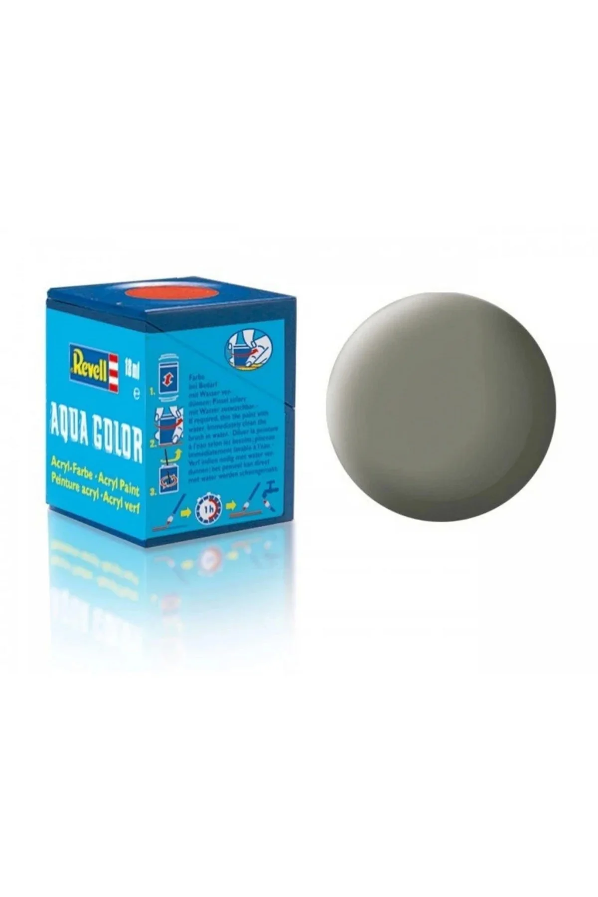 Aqua Color Light Olive - Mat Boya- 18 ml